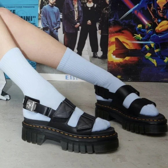 Dr Martens x Heaven by Marc Jacobs platform sandals Ricki 2-Strap size 5 - Picture 6 of 10